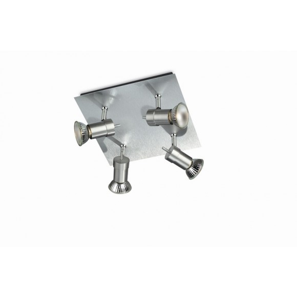 Philips 55084/48/PN přisazené bodové svítidlo Titan 4x50W | GU10 - hliník