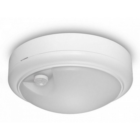 Philips PILA 8710163335117 stropní či nástěnné přisazené svítidlo LED 15W | 1400lm | 4000K | IP54 - s pohybovým senzorom, bílá