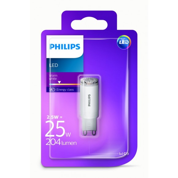 Philips LED 2,5W / 25W G9 WW 230V ND kapsle