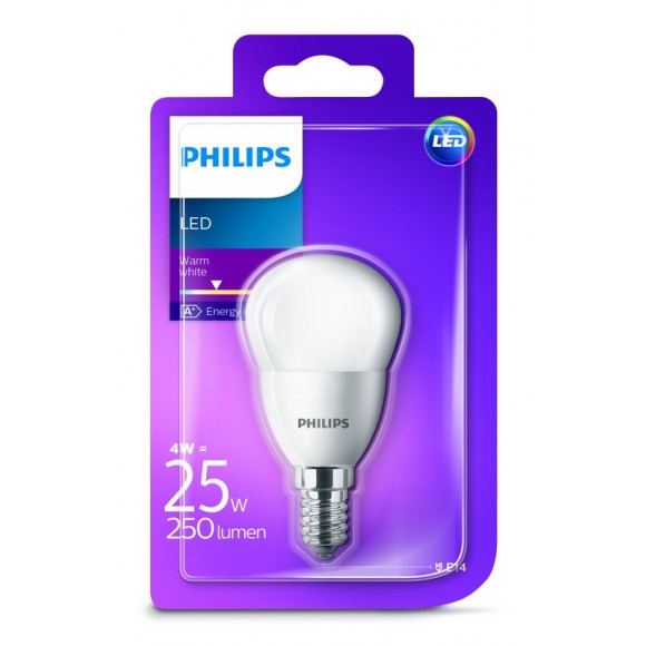 Philips 101381262 LED žárovka 1x4W|E14|2700K