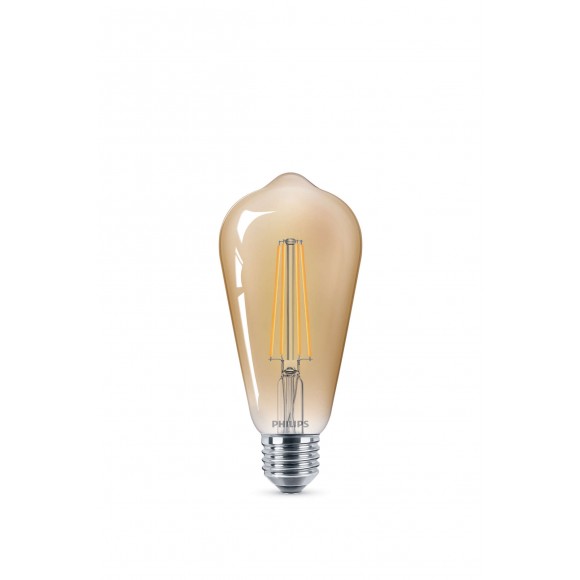 Philips 8718696575390 LED žárovka Vintage Classic 8W|E27|2200K