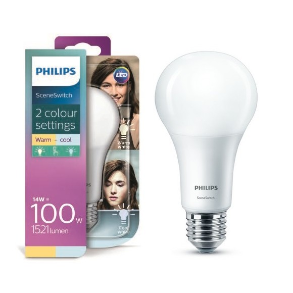 Philips 8718696706831 LED žárovka 1x14W|E27 - SceneSwitch