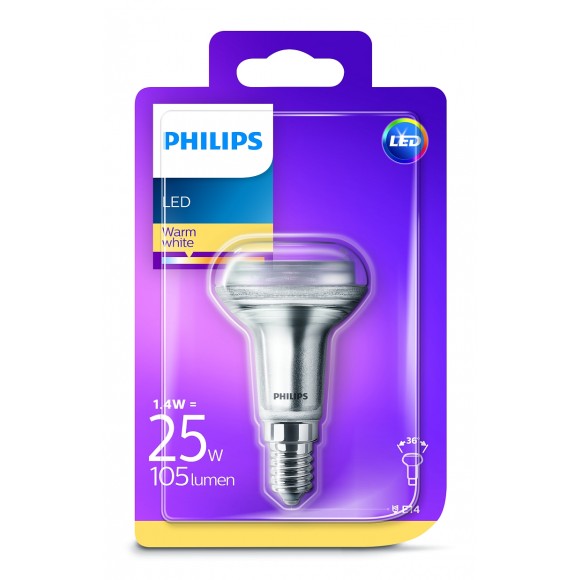 Philips 8718696811436 LED žárovka 1x1W|E14|2700K