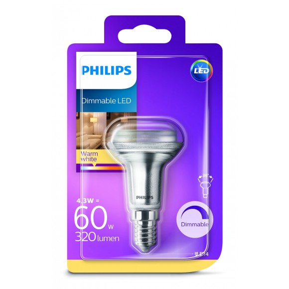Philips 8718696811559 LED žárovka 1x4W|E14|2700K