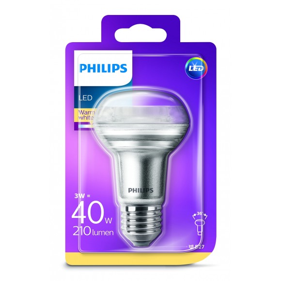 Philips 8718696811573 LED žárovka 1x3W|E27|2700K