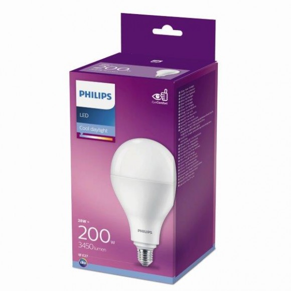 Philips 8718699673529 LED žárovka 1x28W|E27|6500K - EYECOMFORT