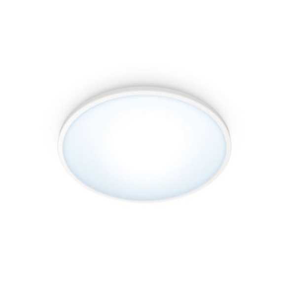 WiZ Tunable white 8719514337978 LED stropní svítidlo SuperSlim 1x14W | 1400lm | 2700-6500K - stmívatelné, bílá