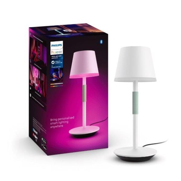 Philips Hue 8719514404571 LED venkovní stolní svítidlo Go | 6,2W integrovaný LED zdroj | 530lm | 2000-6500 RGBK