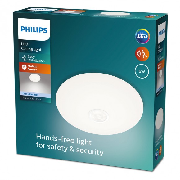 Philips 8719514431829 LED stropní svítidlo Mauve 1x6W | 640lm | 4000K - bílá