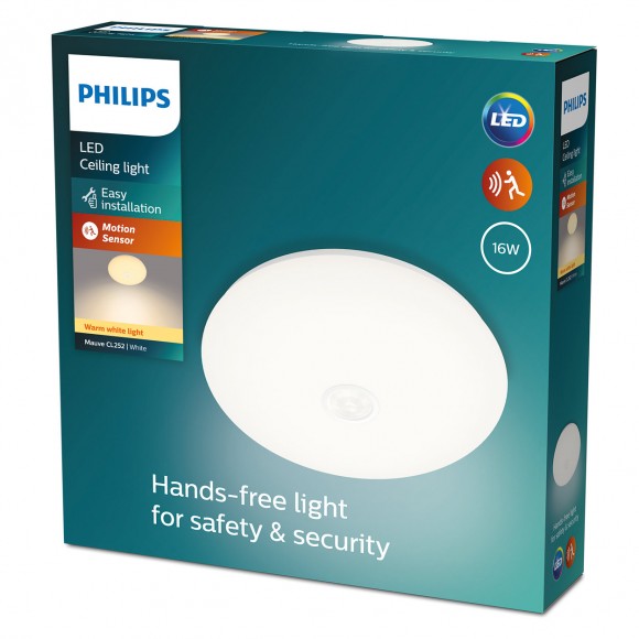 Philips 8719514431843 LED stropní svítidlo Mauve 1x16W | 1700lm | 2700K - bílá