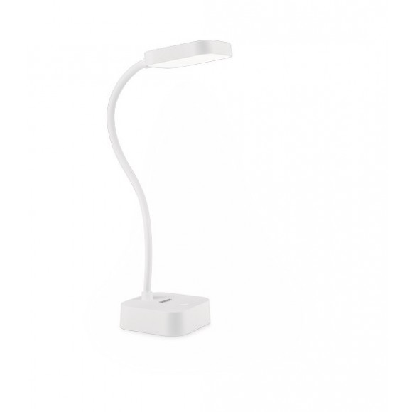 Philips 8719514443815 LED stolní dotykové svítidlo Rock 1x5W | 90lm | 5000K - USB, stmívatelná, bílá