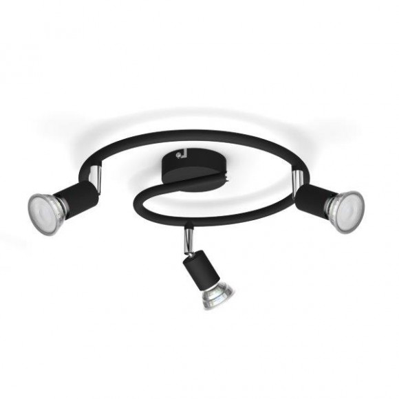 Philips 8719514465251 přisazené stropní svítidlo Limbali 4x50W | GU10 - černá