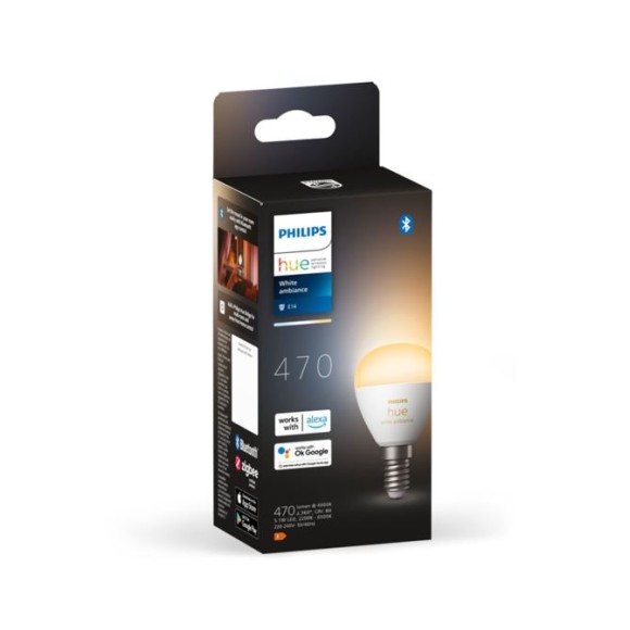 Philips 8719514491106 LED inteligentní žárovka | 5,1W E14 | 470 lm | 2200-6500K