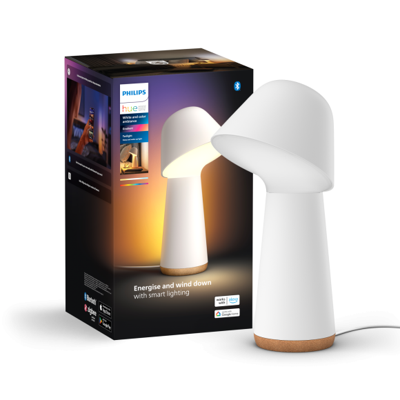 Philips Hue 8720169262997 LED stolní lampička Twilight | 13,4W integrovaný LED zdroj | 1380lm | 2000-6500 RGBK