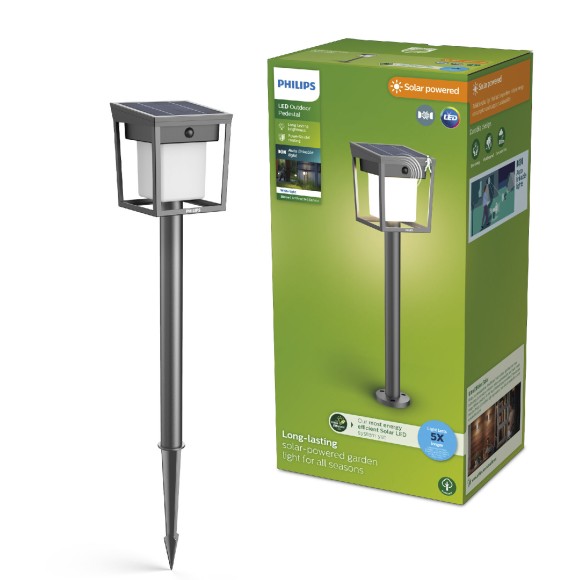 Philips 8720169362109 LED solární venkovní zapichovací svítidlo Blaise  integrovaný LED zdroj