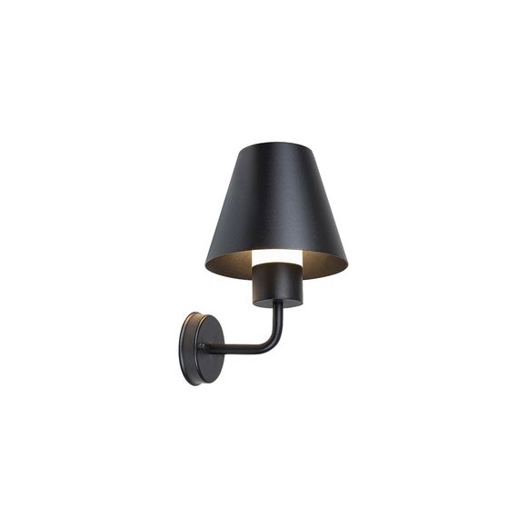 Rabalux 8844 venkovní nástěnná lampa Favara 1x14W | E27 | IP44 - černé provedení