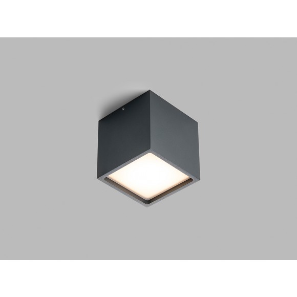 LED2 5111134 LED venkovní stropní bodové svítidlo CUBE 12W | 500lm | 3000K | IP54