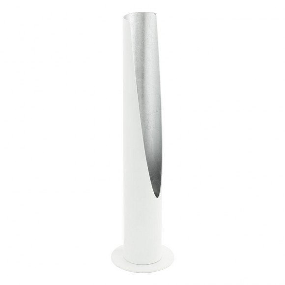 Eglo 97581 stolní svítidlo Barbotto 1x5W | GU10-LED - bílá, stříbrná