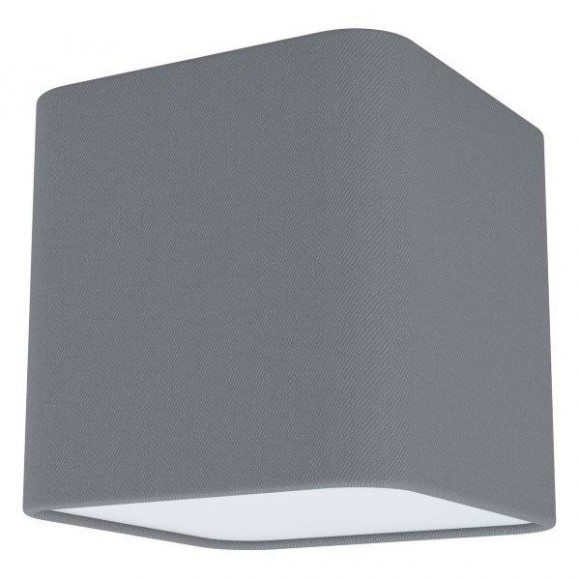 Eglo 99304 stropní svítidlo Posaderra 1x28W | E27 - šedá