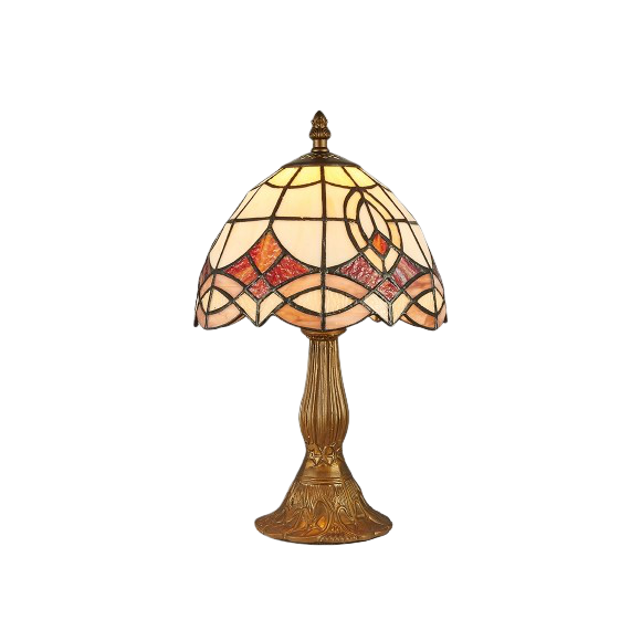 PREZENT 127 Tiffany stolní lampa E14 1x40W