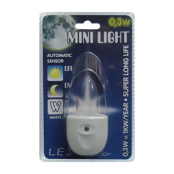Prezent 1610 Mini Light LED orientační osvětlení do zásuvky