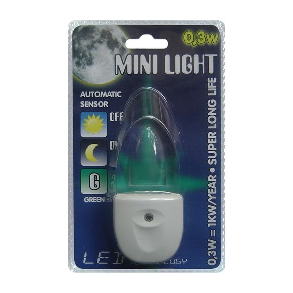 Prezent 1612 Mini Light LED orientační osvětlení do zásuvky