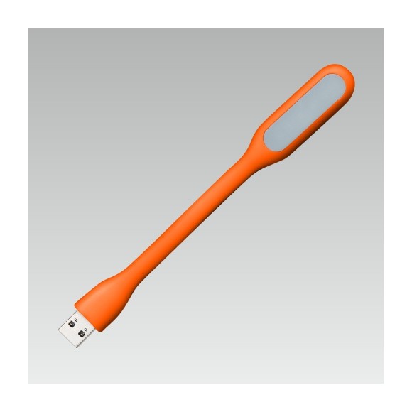 PREZENT 1625 USB LIGHT orientační lampička LED 1,2W - oranžová