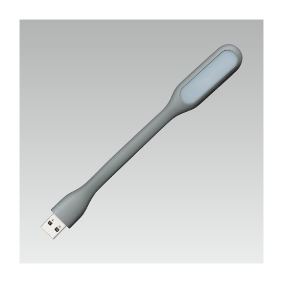 PREZENT 1629 USB LIGHT orientační lampička LED 1,2W - šedá