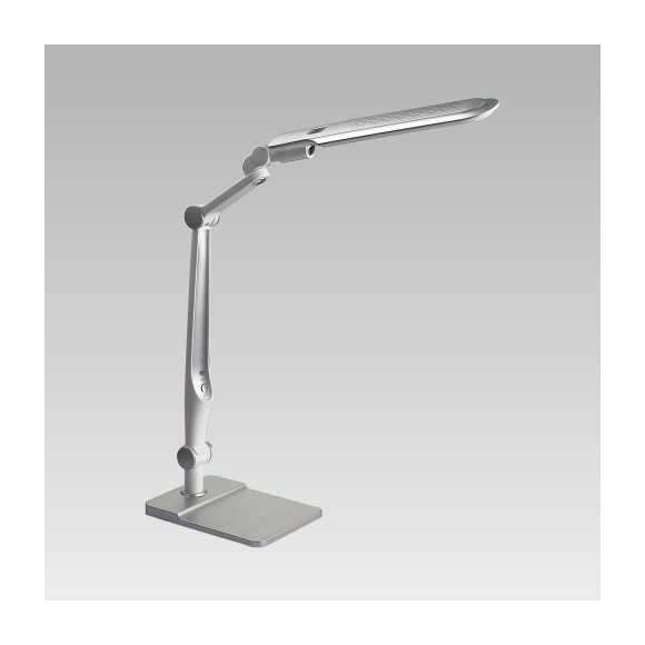 Prezent 31208 LED pracovní lampička na stůl Mentor 9W | 470lm | 3000-6500K - stříbrná