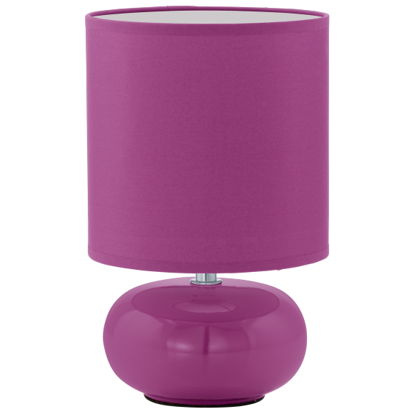 Eglo 93047 TRONDIO lampička 1xE14 růžovo-fialová