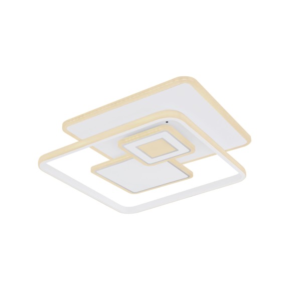 Globo 48441-50 LED stropní svítidlo Roderick 1x50W | 3400lm | 3000-6000K - stmívatelné, paměťová funkce, noční režim, dálkové ovládání, opál, bílá