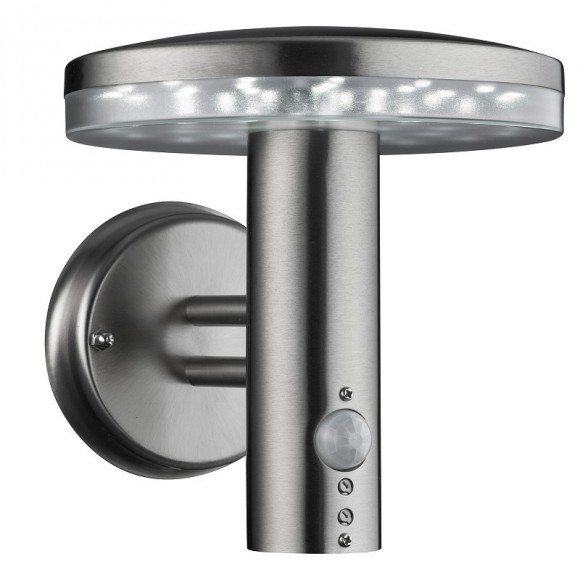 Searchlight 4774 LED venkovní ​​nástěnné svítidlo s pohybovým čidlem Outdoor lights 1x6W | 420lm | 6500K | IP44 - nerez