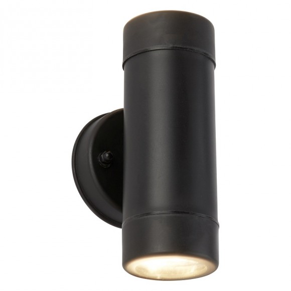 Searchlight 7592-2BK LED venkovní ​​nástěnné svítidlo Outdoor 2x3W | GU10 | 540lm | IP44 - černá