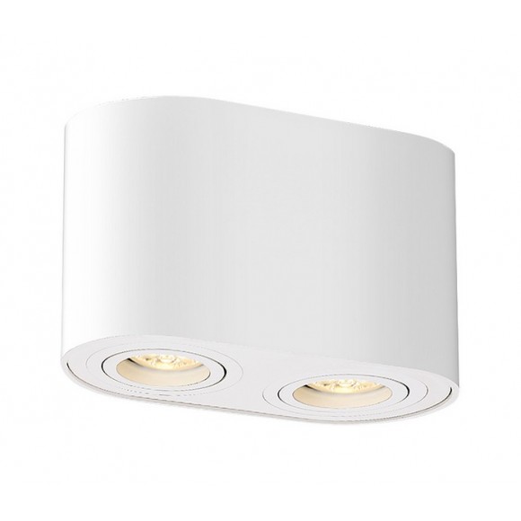 Rabalux 2052 přisazené stropní bodové svítidlo Kobald 2x42W | GU10 - bílá