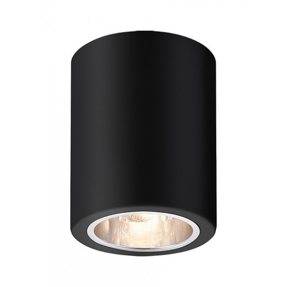 Rabalux 2055 přisazené stropní bodové svítidlo Kobald 1x25W | E27 - černá