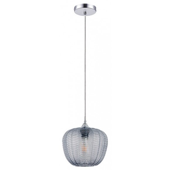 Rabalux 3177 závěsné stropní svítidlo Monet 1x40W | E27 - kouřová, chrom