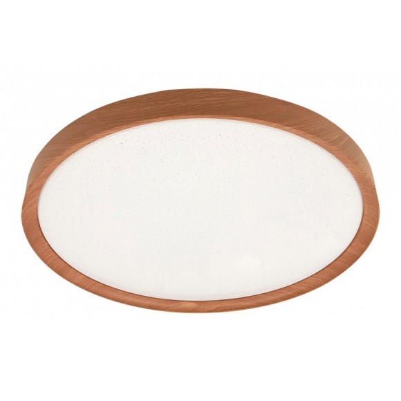 Rabalux 3500 LED stropní svítidlo Sherwood 1x50W | 4000lm | 3000-6500K | RGB - dálkové ovládání, nastavitelná teplota osvětlení, hvězdný efekt, časovač, noční režim, stmívatelné, dřevo