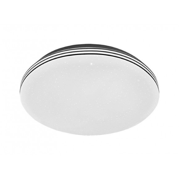Rabalux 3875 LED koupelnové stropní svítidlo Toma 1x30W | 2100lm | 4000K | IP44 - hvězdný efekt, chrom, bílá