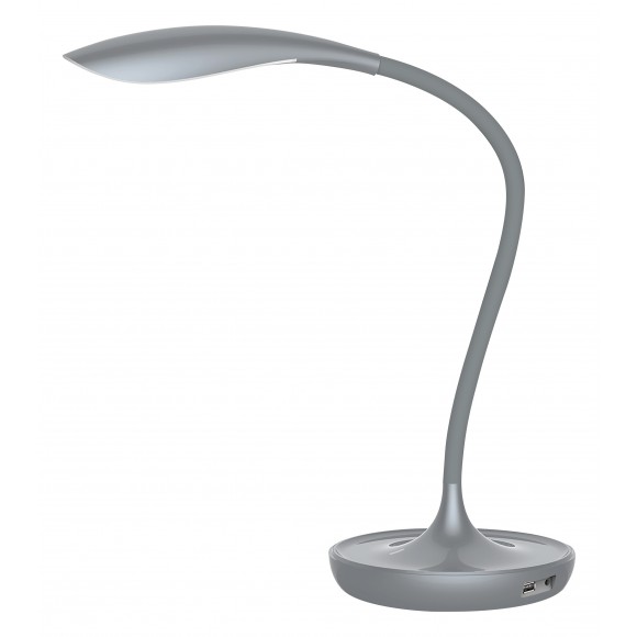 Rabalux 6420 LED stmívatelné stolní svítidlo Belmont 1x5W | 400lm | 3000K | IP20 - šedá