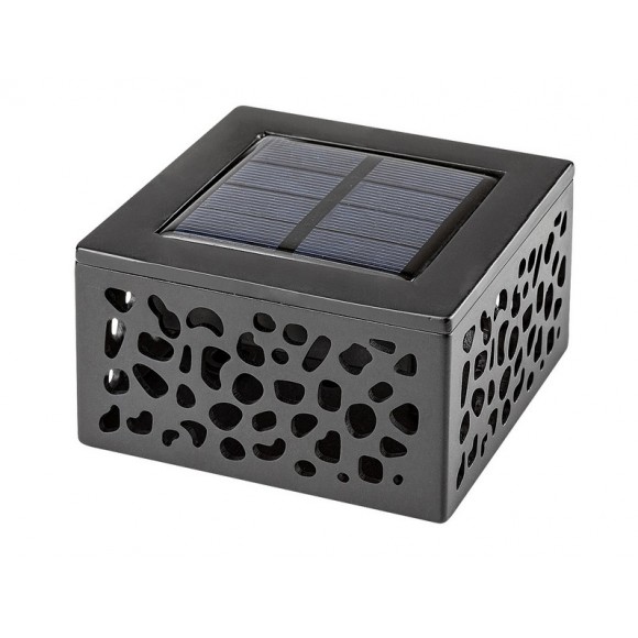 Rabalux 7032 LED venkovní solární stolní svítidlo Medulin 1x0,5W | 8lm | 3000K | IP44 - černá