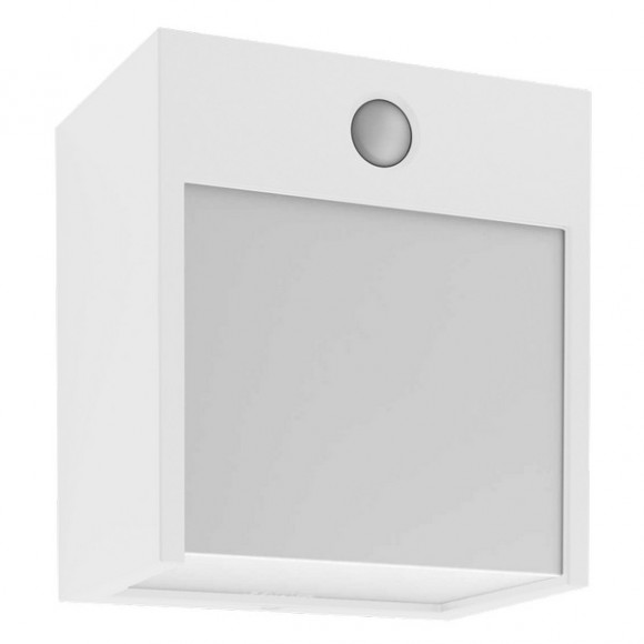 Rabalux 7479 LED venkovní nástěnné svítidlo s pohybovým čidlem Balimo 1x12W | 560lm | 4000K | IP44 - bílá