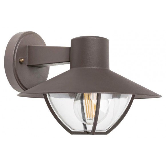 Rabalux 7884 venkovní nástěnné svítidlo Almada 1x10W | E27 | IP44 - hnědá