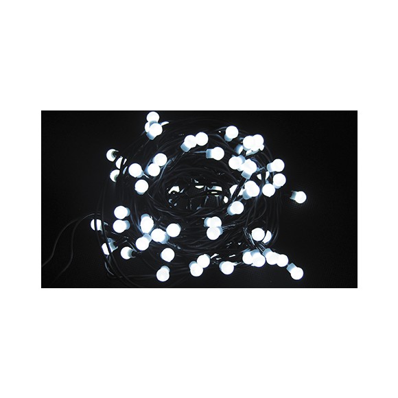 KULIČKY 80 LED - BÍLÉ  80 LED