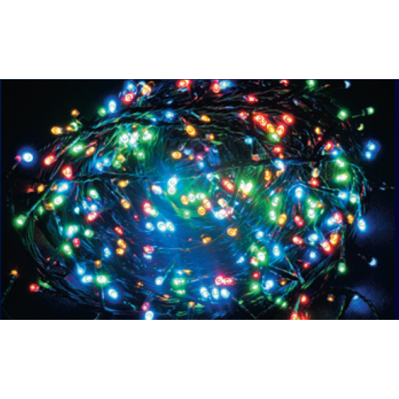 LED vánoční řetěz 600 LED délka 30 m, IP44 pro venkovní i vnitřní použití