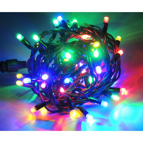 LED vánoční řetěz MULTICOLOR délka 20 m, IP44 pro venkovní i vnitřní použití