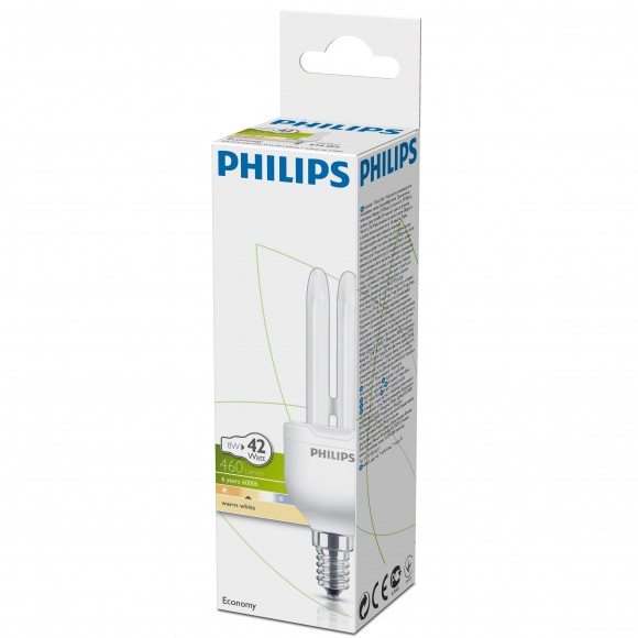 Philips 8718291658375 žárovka Economy Stick 1x8W|E14|2700K