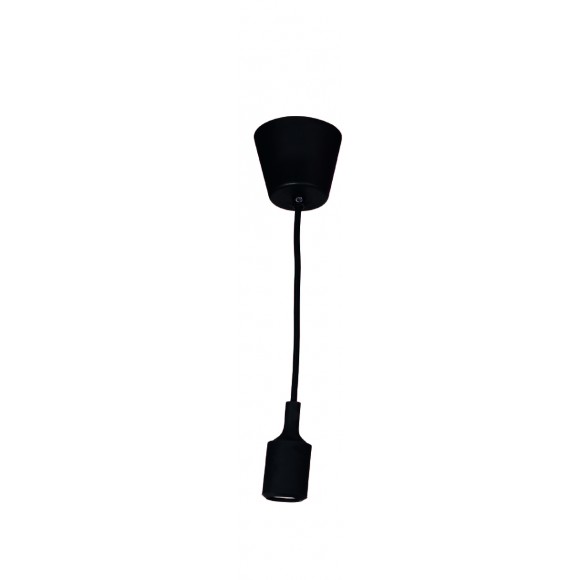 LEDKO 00391 závěsné stropní svítidlo 1x40W|E27 - černé