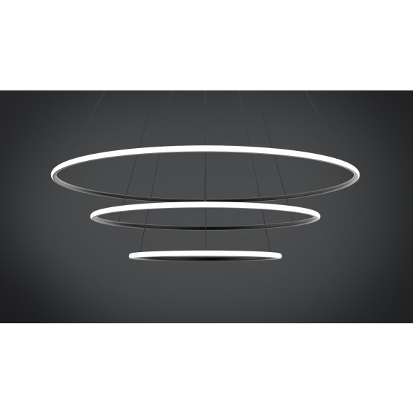 LED závěsné stropní svítidlo Ledko 110W - černá