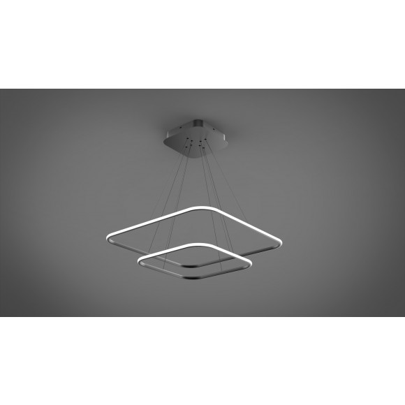 LEDKO 00461 LED závěsné stropní svítidlo 1x60W|3000K - černé