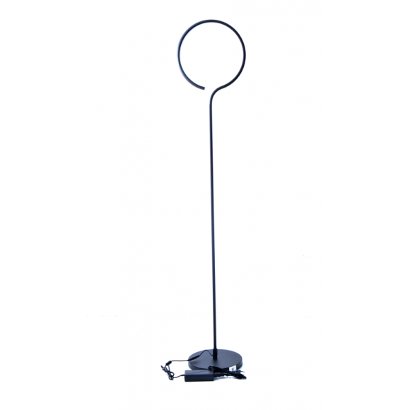 LEDKO 00465 LED stojací lampa 1x48W|3000K - černá